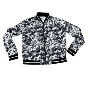 Madden NYC Lightweight abstract jacket with pockets size Medium